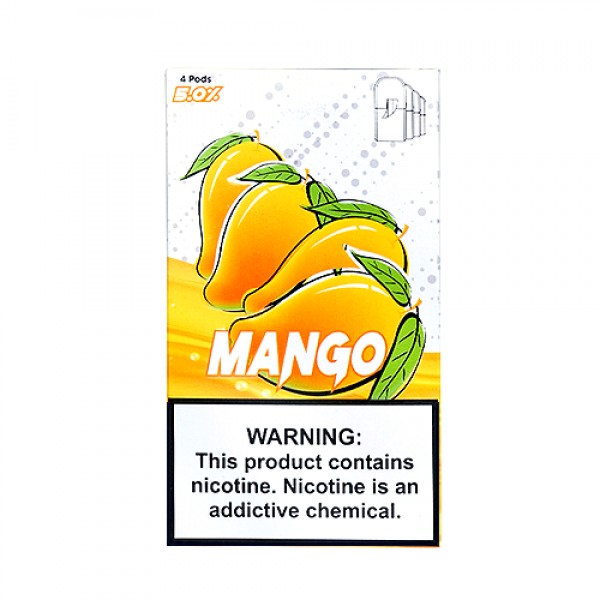 Mango - Pack of 4 Juul Compatible Pods by SKOL