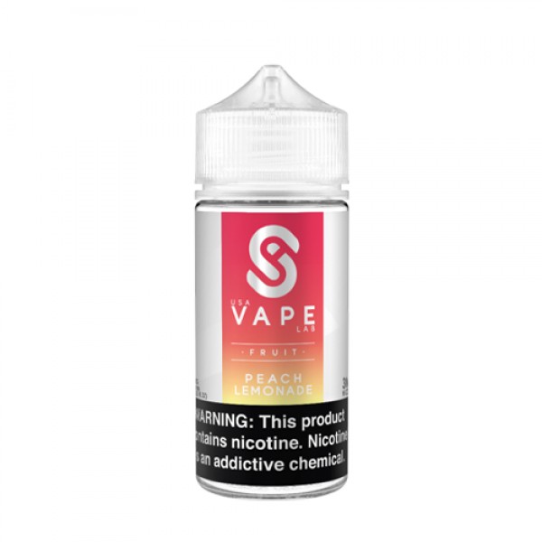 Peach Lemonade by USA Vape Lab Fruit 100ml