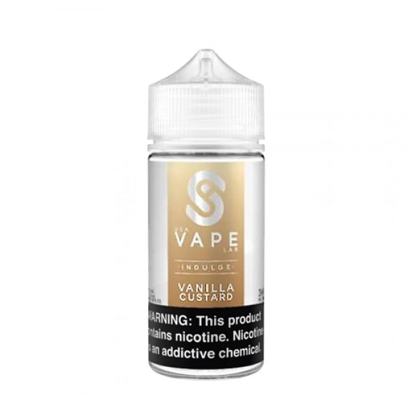 Vanilla Custard by USA Vape Lab Indulge 100ml