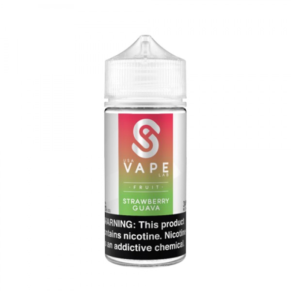 Strawberry Guava by USA Vape Lab Fruit 100ml