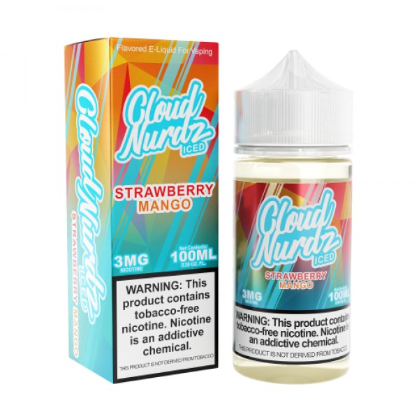 Strawberry Mango Iced by Cloud Nurdz 100ml