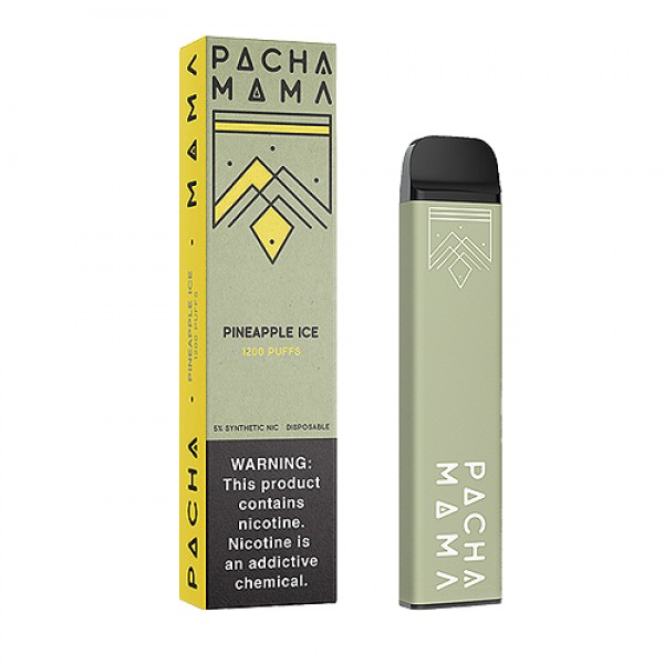 Pineapple Ice Disposable Pod (1200 Puffs) by Pachamama Syn