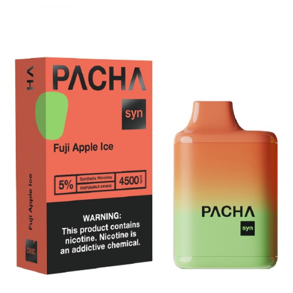 Fuji Apple Ice Disposable Pod (4500 Puffs) by Pachamama Syn