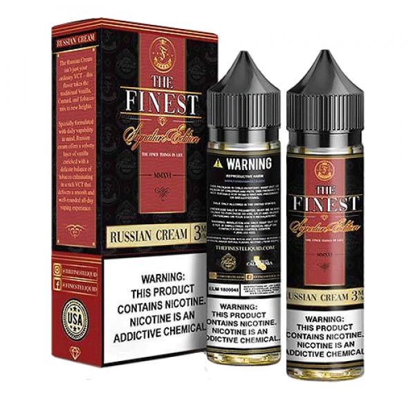 Russian Cream by Finest Signature Edition 120ml (2x60ml)