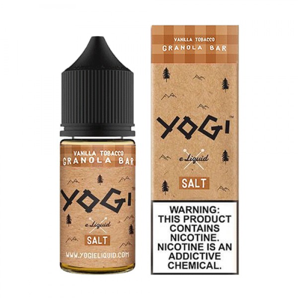 Vanilla Tobacco Granola Bar by Yogi Salt 30ml