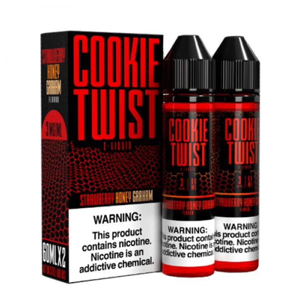 Berry Amber (Strawberry Honey Graham Cookie) by Lemon Twist 120ml (2x60ml)