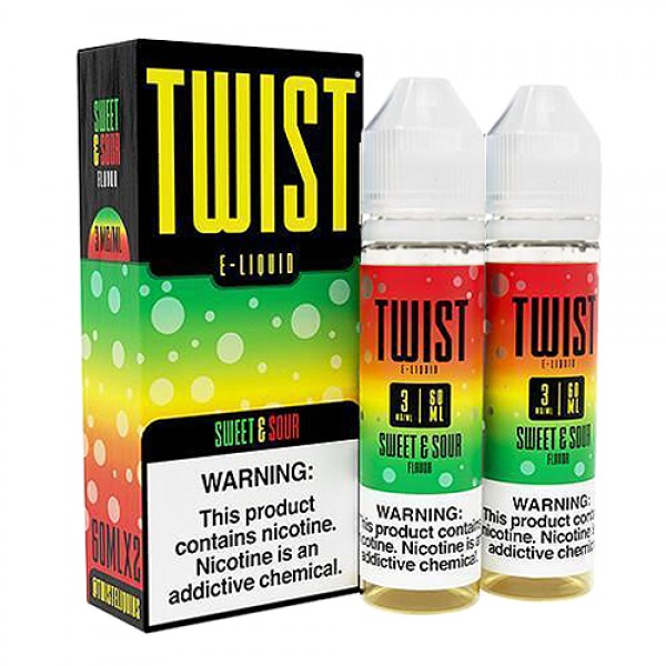 Sour Red (Sweet & Sour) by Lemon Twist 120ml (2x60ml)