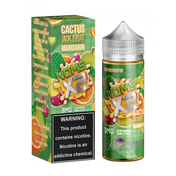 Cactus Jackfruit Mandarin by Noms X2 120ml