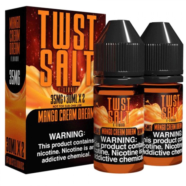 Mango Cream Dream by Twist Salt 60ml (2x30ml)